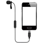 Comica Audio CVM-V01SP(UC) Omnidirectional USB Type-C Lavalier Microphone - 2.5m Cable Comica Audio CVM-V01SP(UC) Omnidirectional USB Type-C Lavalier Microphone - 2.5m Cable