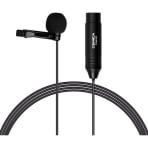Comica Audio CVM-V02O Omnidirectional Lavalier Microphone with XLR Connector - 1.8 m Cable Comica Audio CVM-V02O Omnidirectional Lavalier Microphone with XLR Connector - 1.8 m Cable