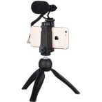 Comica Audio CVM-VM10-K2 Camera-Mount Shotgun Microphone with Tripod for Smartphones Comica Audio CVM-VM10-K2 Camera-Mount Shotgun Microphone with Tripod for Smartphones