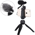 Comica Audio CVM-VM10-K2 Camera-Mount Shotgun Microphone with Tripod for Smartphones Comica Audio CVM-VM10-K2 Camera-Mount Shotgun Microphone with Tripod for Smartphones