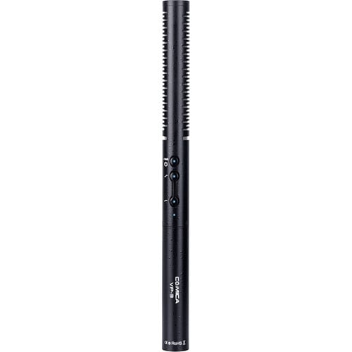 Comica Audio CVM-VP3 Supercardioid Condenser Shotgun Microphone with Adjustable Sensitivity Comica Audio CVM-VP3 Supercardioid Condenser Shotgun Microphone with Adjustable Sensitivity