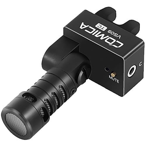 Comica Audio CVM-VS09 TC Camera-Mount Shotgun Microphone with USB Type-C Plug for Android Phones Comica Audio CVM-VS09 TC Camera-Mount Shotgun Microphone with USB Type-C Plug for Android Phones