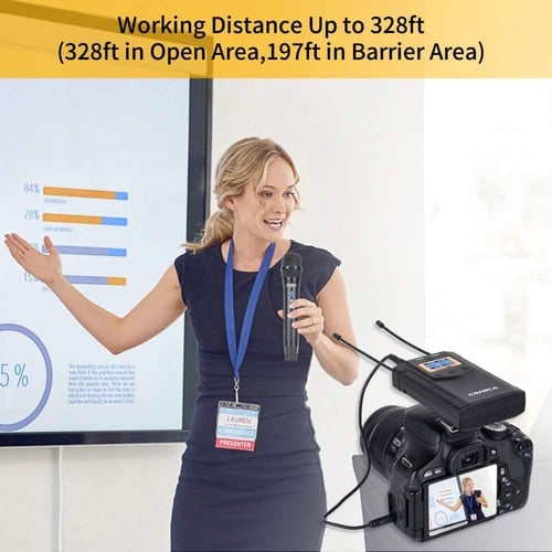 Comica Audio CVM-WM100 PLUS-HTX Wireless Cardioid Handheld Transmitter Comica Audio CVM-WM100 PLUS-HTX Wireless Cardioid Handheld Transmitter