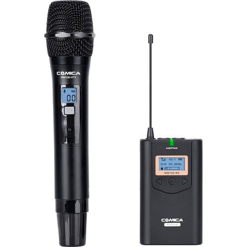 Comica Audio CVM-WM100H Wireless Handheld Microphone System Comica Audio CVM-WM100H Wireless Handheld Microphone System