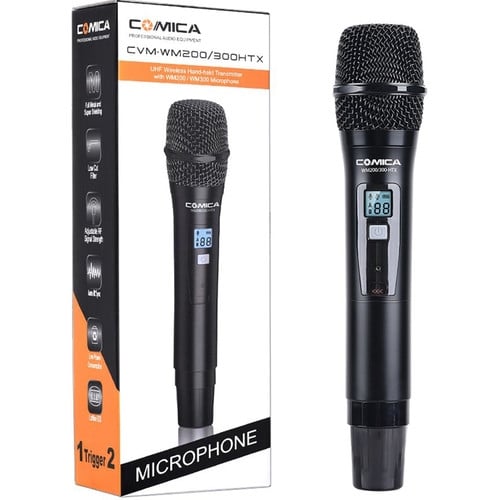 Comica Audio CVM-WM200300HTX Wireless Handheld Microphone Comica Audio CVM-WM200300HTX Wireless Handheld Microphone