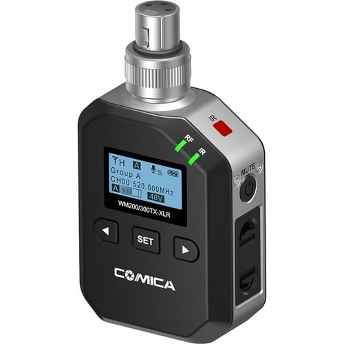 Comica Audio Plug-On Wireless Transmitter for CVM-WM200/WM300 Receivers Comica Audio Plug-On Wireless Transmitter for CVM-WM200/WM300 Receivers