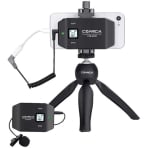 Comica Audio CVM-WS50C Wireless Microphone with Mini Tripod for Smartphones Comica Audio CVM-WS50C Wireless Microphone with Mini Tripod for Smartphones