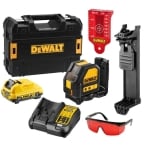 DEWALT DCE088D1R-GB 12V 20M Red Beam Cross Line Laser DEWALT DCE088D1R-GB 12V 20M Red Beam Cross Line Laser