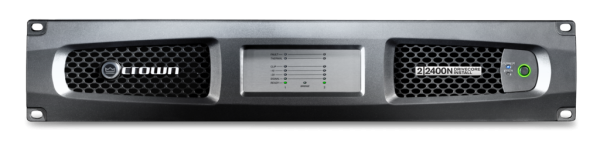 Crown DCi 2|2400N EU Two-Channel 2400W Dante-Enabled Amplifier Crown DCi 2|2400N EU Two-Channel 2400W Dante-Enabled Amplifier