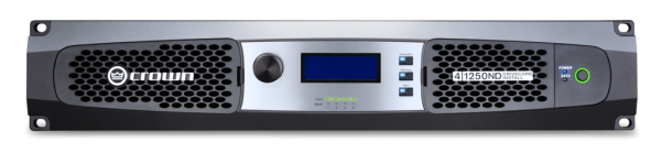 Crown DCi 4|1250ND EU Four-Channel, 1250W Dante-Enabled Amplifier Crown DCi 4|1250ND EU Four-Channel, 1250W Dante-Enabled Amplifier