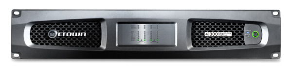 Crown DCi 4|300N EU Four-Channel 300W BLU Link Amplifier Crown DCi 4|300N EU Four-Channel 300W BLU Link Amplifier
