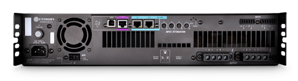 Crown DCi 4|600N EU Four-Channel 600W BLU Link Amplifier Crown DCi 4|600N EU Four-Channel 600W BLU Link Amplifier