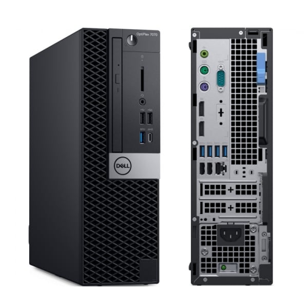 Dell Optiplex 7070 SFF Desktop (Core i7, 8GB, 1TB SATA HDD, Win10 Pro) Dell Optiplex 7070 SFF Desktop (Core i7, 8GB, 1TB SATA HDD, Win10 Pro)