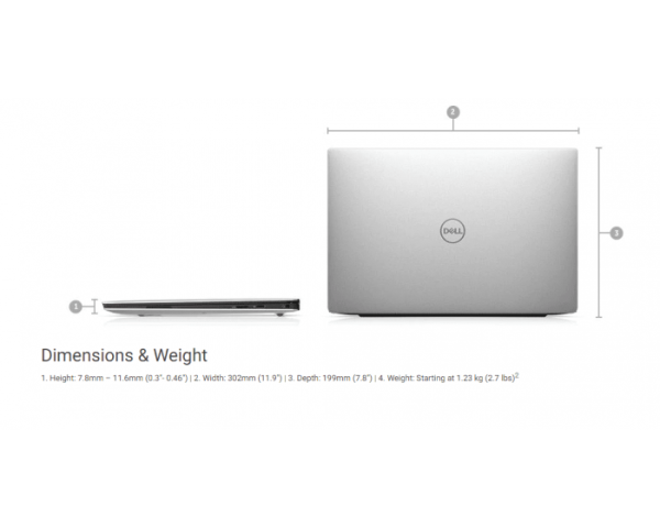 Dell Xps 13-7390-2046 13.3 FHD Laptop ( Core i7 10510U 1.8 GHZ, 1TBSSD, 16GB RAM) Dell Xps 13-7390-2046 13.3 FHD Laptop ( Core i7 10510U 1.8 GHZ, 1TBSSD, 16GB RAM)