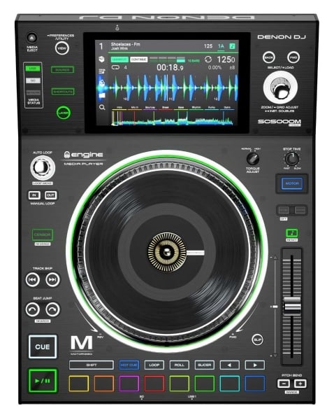 Denon DJ SC5000M Prime Professional DJ Media Player with 7” Multi-Touch Display Denon DJ SC5000M Prime Professional DJ Media Player with 7” Multi-Touch Display