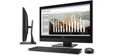 Dell Optiplex 7440 AIO, Intel Core i7, 8GB memory, 1TB Hard Disk, Non-Touch, Height Adjustable Stand, No Fingerprint Reader, Windows 7 Professional (64Bit Windows 8.1 License, Media), 3 Years Warranty NBD