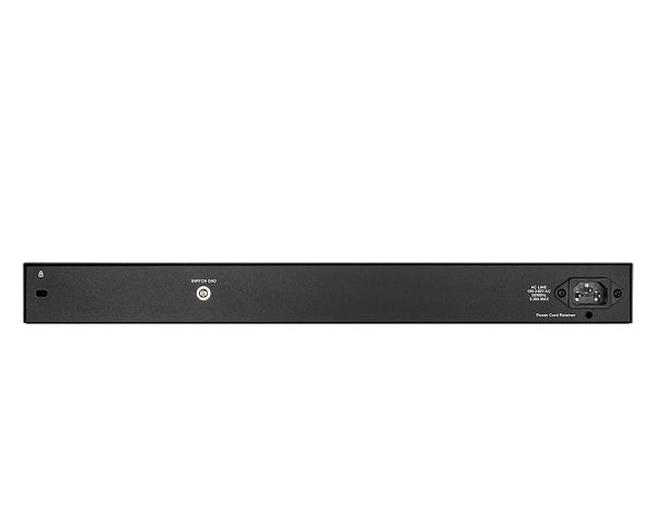 D-Link 24-Port Gigabit Smart Managed PoE Switch with 4 Gigabit RJ45/SFP COMBO ports, 370W PoE Budget D-Link 24-Port Gigabit Smart Managed PoE Switch with 4 Gigabit RJ45/SFP COMBO ports, 370W PoE Budget