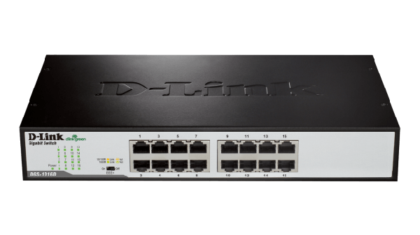 D-Link DGS-1016D 16-port Copper Gigabit Switch D-Link DGS-1016D 16-port Copper Gigabit Switch