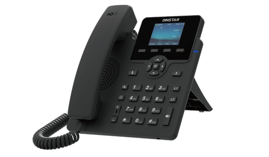 Dinstar C62UP Colour Display Gigabit SIP Desk Phone