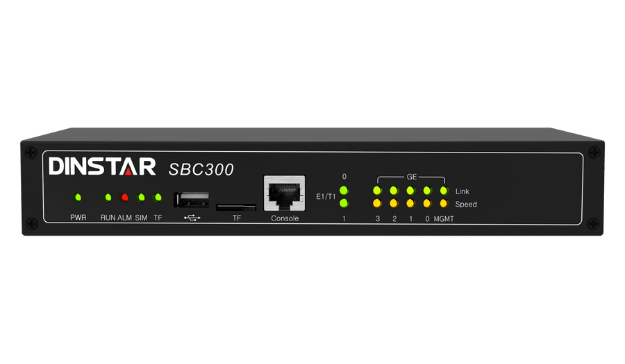 Dinstar SBC300 License Upgrade - 5 Calls/5 Transcoding