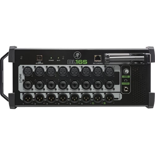 Mackie DL16S 16-Channel Wireless Digital Live Sound Mixer with Built-In Wi-Fi Mackie DL16S 16-Channel Wireless Digital Live Sound Mixer with Built-In Wi-Fi