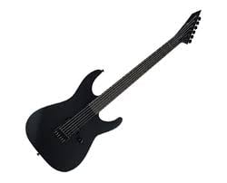 ESP LMHTBKMBLKS LTD M-HT Black Metal - Black Satin Guitar ESP LMHTBKMBLKS LTD M-HT Black Metal - Black Satin Guitar