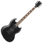 ESP LVIPER201BBLK LTD Viper201 Series Baritone Black Finish Guitar ESP LVIPER201BBLK LTD Viper201 Series Baritone Black Finish Guitar