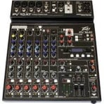 Peavey PV-10AT Auto-Tune Compact 10 Channel Mixer With Bluetooth And Antares Peavey PV-10AT Auto-Tune Compact 10 Channel Mixer With Bluetooth And Antares