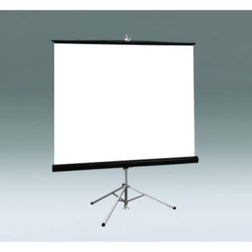 Draper 213 x 213 cm 80" Diagonal 1:1 Aspect Diplomat Tripod Projection Screen