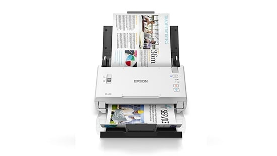 Epson WorkForce DS-410 A4 Duplex Sheet-fed Document Scanner Epson WorkForce DS-410 A4 Duplex Sheet-fed Document Scanner