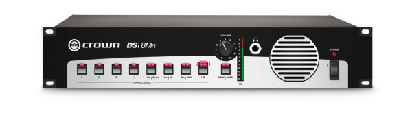 Crown DSi8MN Cinema System Monitor with Network Amplifier Crown DSi8MN Cinema System Monitor with Network Amplifier