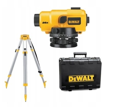 DEWALT DW096PK-XJ 360° Horizontal 26 X Auto Level Package DEWALT DW096PK-XJ 360° Horizontal 26 X Auto Level Package