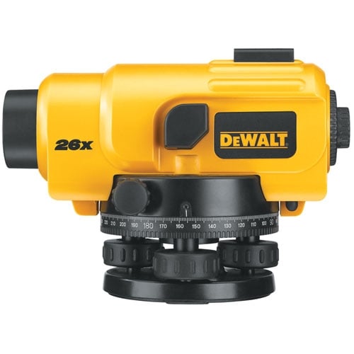 DEWALT DW096PK-XJ 360° Horizontal 26 X Auto Level Package DEWALT DW096PK-XJ 360° Horizontal 26 X Auto Level Package