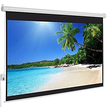 Iview / 7Star 100" Diagonal Electrical Projector Screen