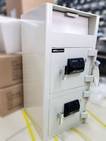 EAGLE S-782EK TWIN DOOR DEPOSITORY SAFE (DIGITAL + KEY LOCK)