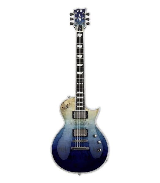 ESP EIIECBMBLUNFD E-II Eclipse BM Blue Natural Fade Finish, Including Hardshell Case