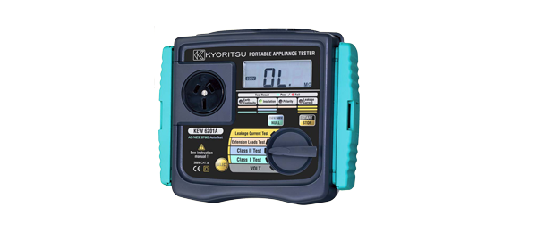 Kyoritsu Model 6201A Portable Appliance Tester Kyoritsu Model 6201A Portable Appliance Tester