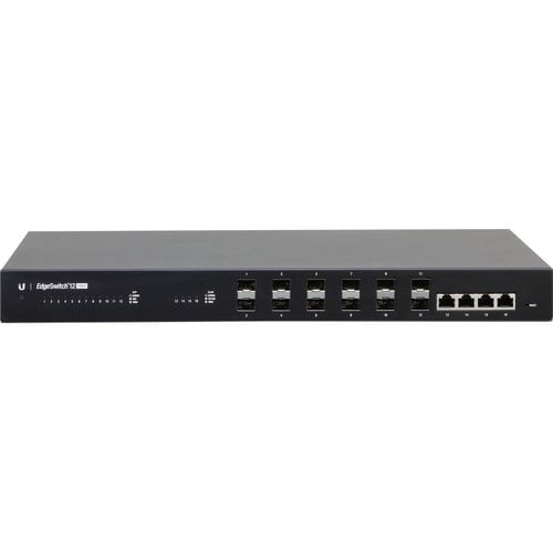 Ubiquiti EdgeSwitch 12 Fiber Gigabit Managed Network Switch Ubiquiti EdgeSwitch 12 Fiber Gigabit Managed Network Switch
