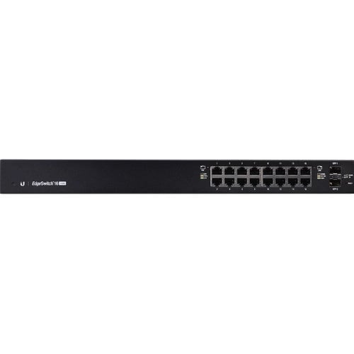 Ubiquiti EdgeSwitch 16-Port 150-W Managed PoE + Gigabit Switch with SFP Ubiquiti EdgeSwitch 16-Port 150-W Managed PoE + Gigabit Switch with SFP