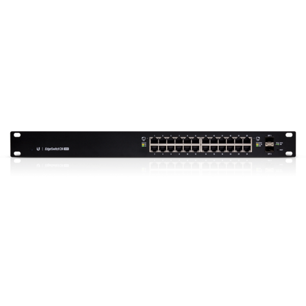 Ubiquiti EdgeSwitch 24-Port 500-W Managed PoE + Gigabit Switch with SFP