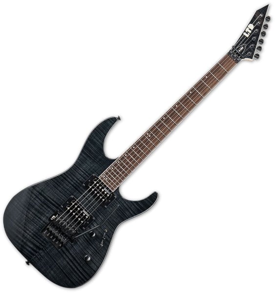 ESP LM200FMSTBLK LTD M-200FM, See Thru Black Finish Guitar ESP LM200FMSTBLK LTD M-200FM, See Thru Black Finish Guitar