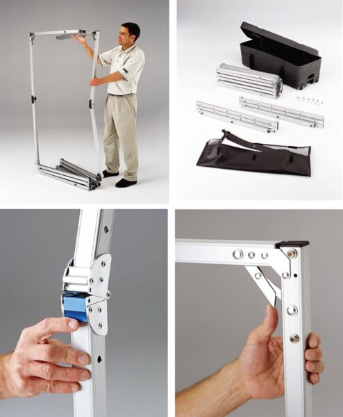 Buy Anchor 400cm x 300cm Fast Fold Front / Rear Projection Screen - 4:3 Aspect - 200 Buy Anchor 400cm x 300cm Fast Fold Front / Rear Projection Screen - 4:3 Aspect - 200