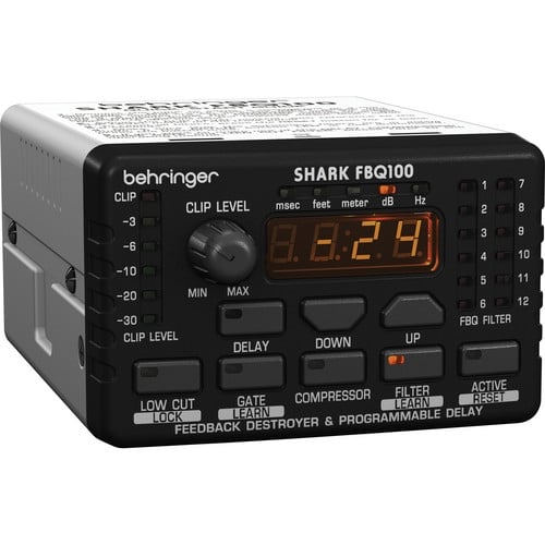 Behringer Shark FBQ100 Automatic Feedback Destroyer Behringer Shark FBQ100 Automatic Feedback Destroyer