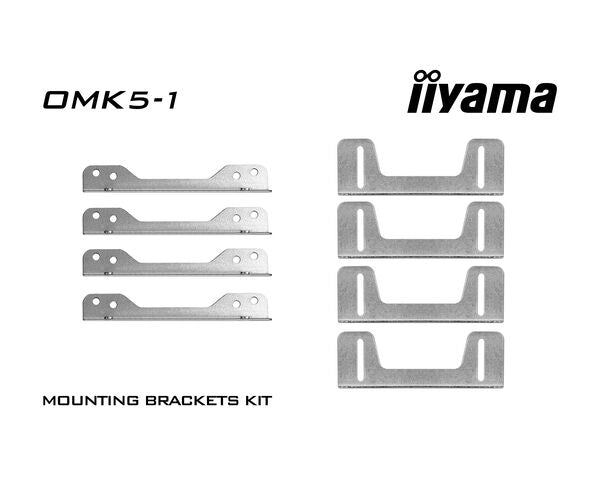 Mounting brackets kit for iiyama TF1615MC / OTF1616MC open frame touchscreens - OMK5-1 Mounting brackets kit for iiyama TF1615MC / OTF1616MC open frame touchscreens - OMK5-1