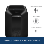 Fellowes Powershred® LX200 Micro-Cut Shredder (Black) Fellowes Powershred® LX200 Micro-Cut Shredder (Black)