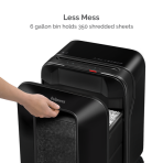 Fellowes Powershred® LX200 Micro-Cut Shredder (Black) Fellowes Powershred® LX200 Micro-Cut Shredder (Black)