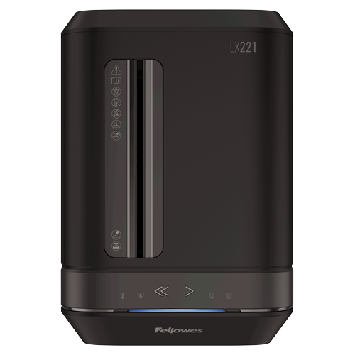 Fellowes Powershred LX221 Micro-Cut Shredder - Black Fellowes Powershred LX221 Micro-Cut Shredder - Black