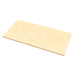 Fellowes Levado Worktop Only Maple (1600mm X 800mm) Fellowes Levado Worktop Only Maple (1600mm X 800mm)