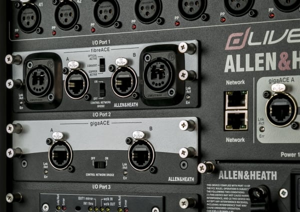 Allen & Heath FibreACE OpticalCon Connectors Audio Networking Card Allen & Heath FibreACE OpticalCon Connectors Audio Networking Card