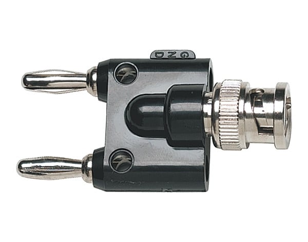 Fluke BNC to Male Double Stacking Banana Plug Fluke BNC to Male Double Stacking Banana Plug